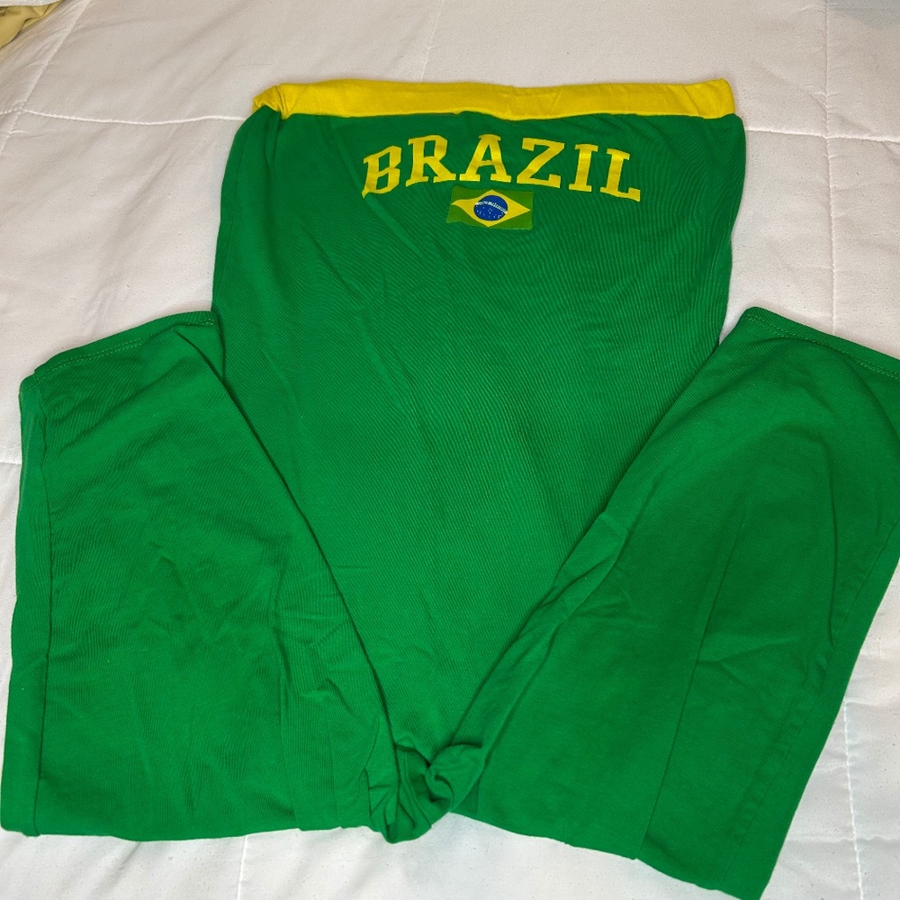 Fashion Nova Brazil Capri Jumpsuit